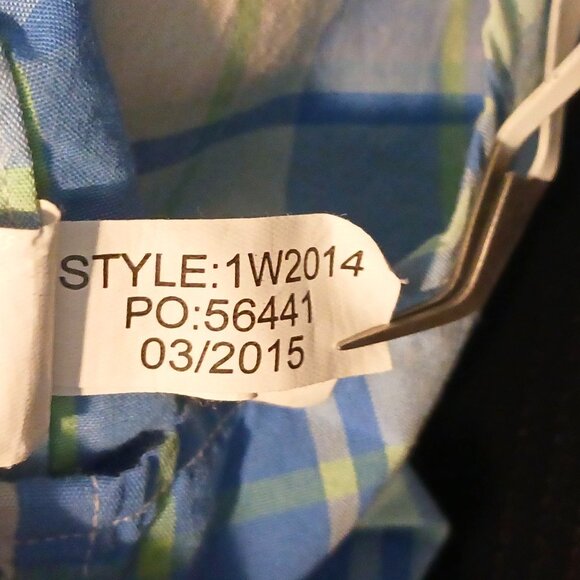 Vinyard Vines‎ Men's Short Sleeve Cotton Collared Button-up Shirt Plaid Size M - Picture 9 of 12